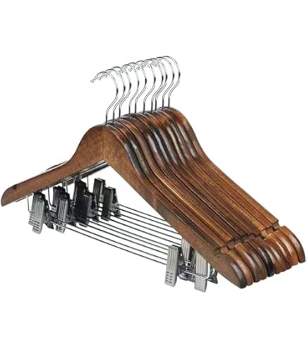 Amazon.co.jp: 【ナカタハンガー】日本製 木製レディース